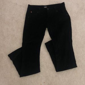 Size 29 black Hudson corduroy